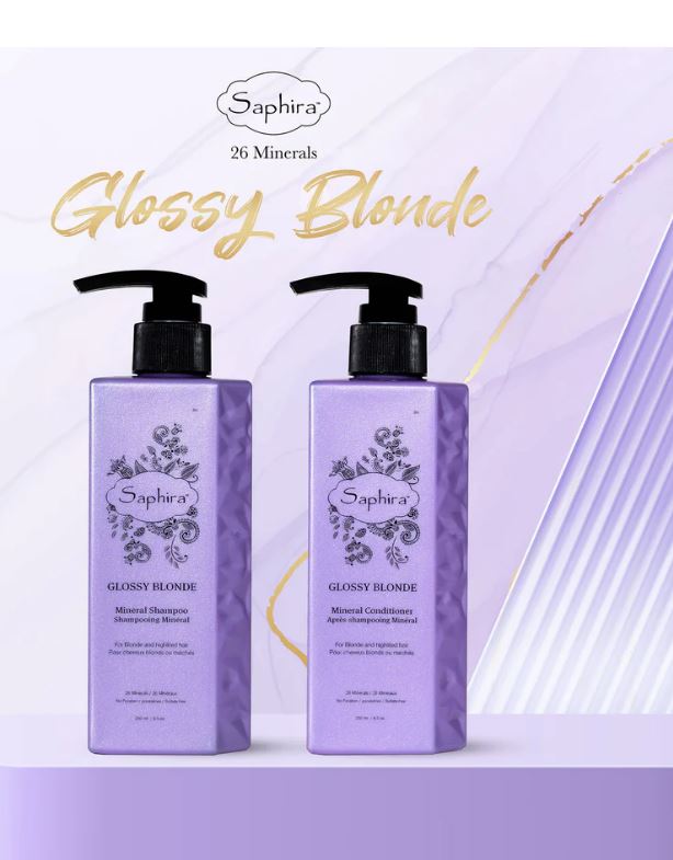 Saphira Glossy Blonde Shampoo