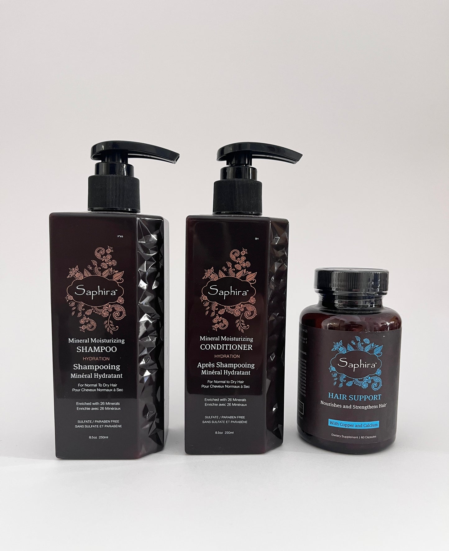 Saphira Moisturise & Strength set