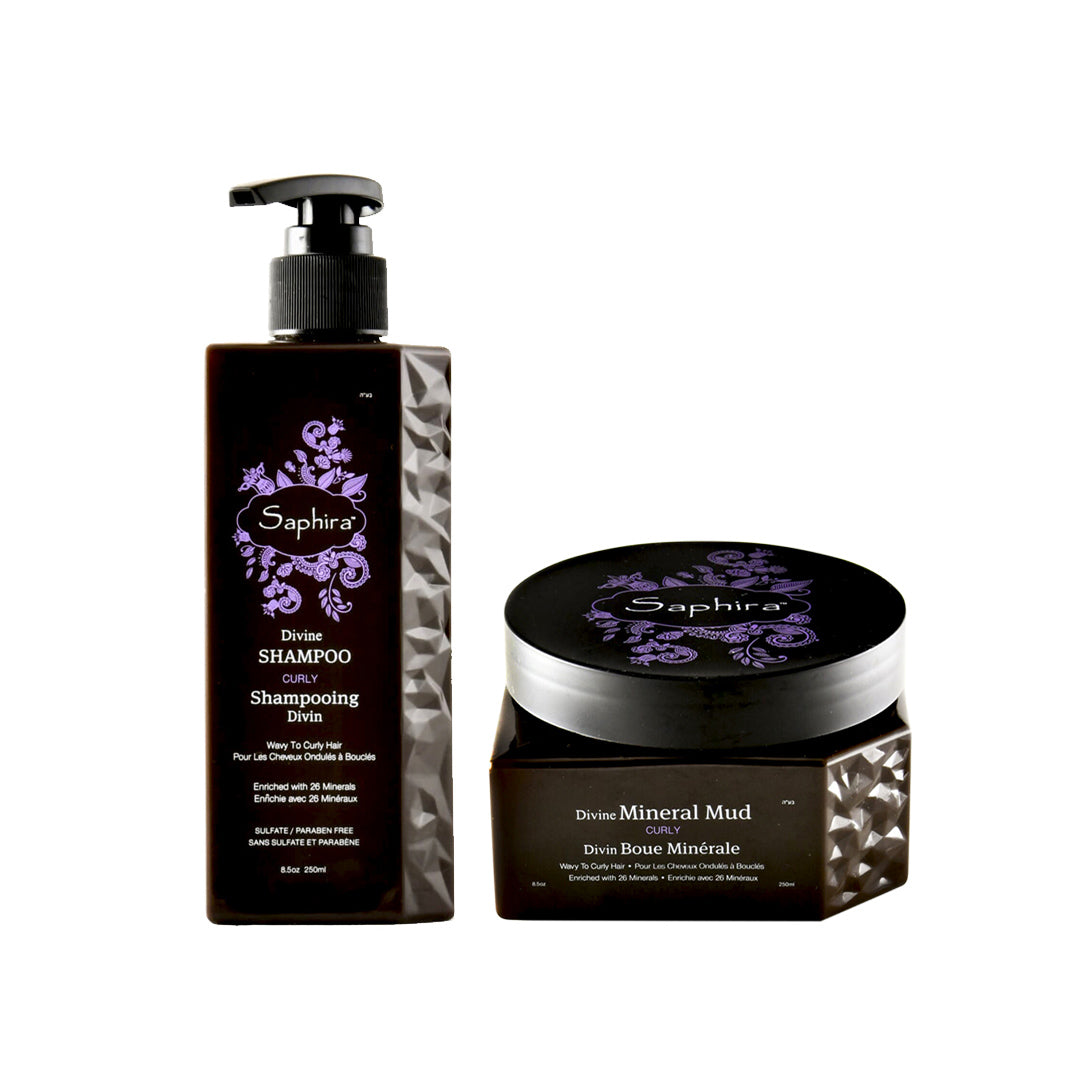 Saphira Divine Curls healing duo pack