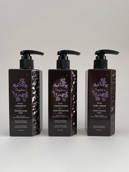 Saphira Curly hair set